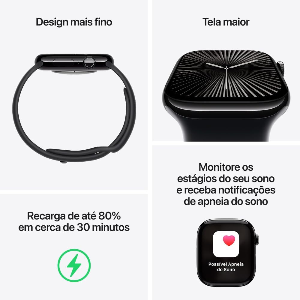 Apple Watch Series 10 GPS: O Smartwatch Que Vai Além do Tempo