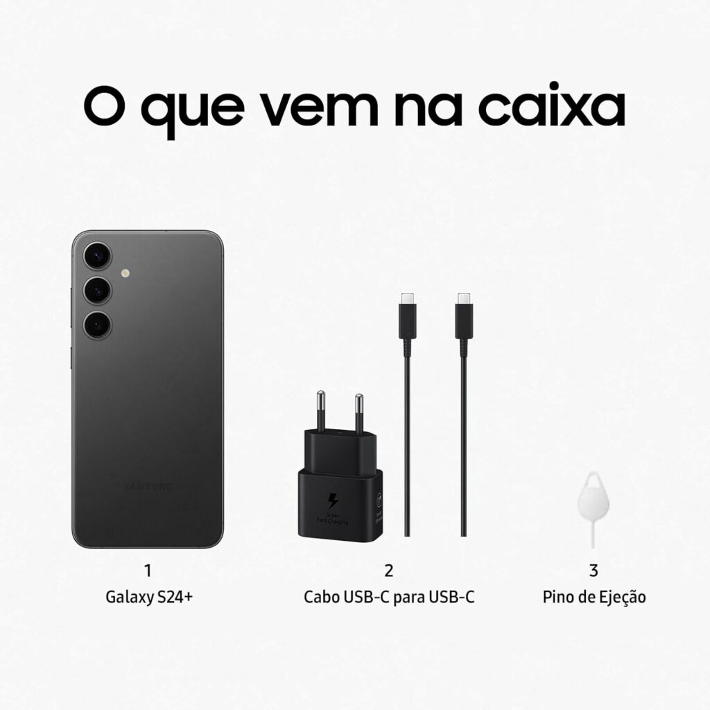 Smartphone Samsung Galaxy S24+: O Smartphone Inteligente Que Eleva Sua Experiência Móvel