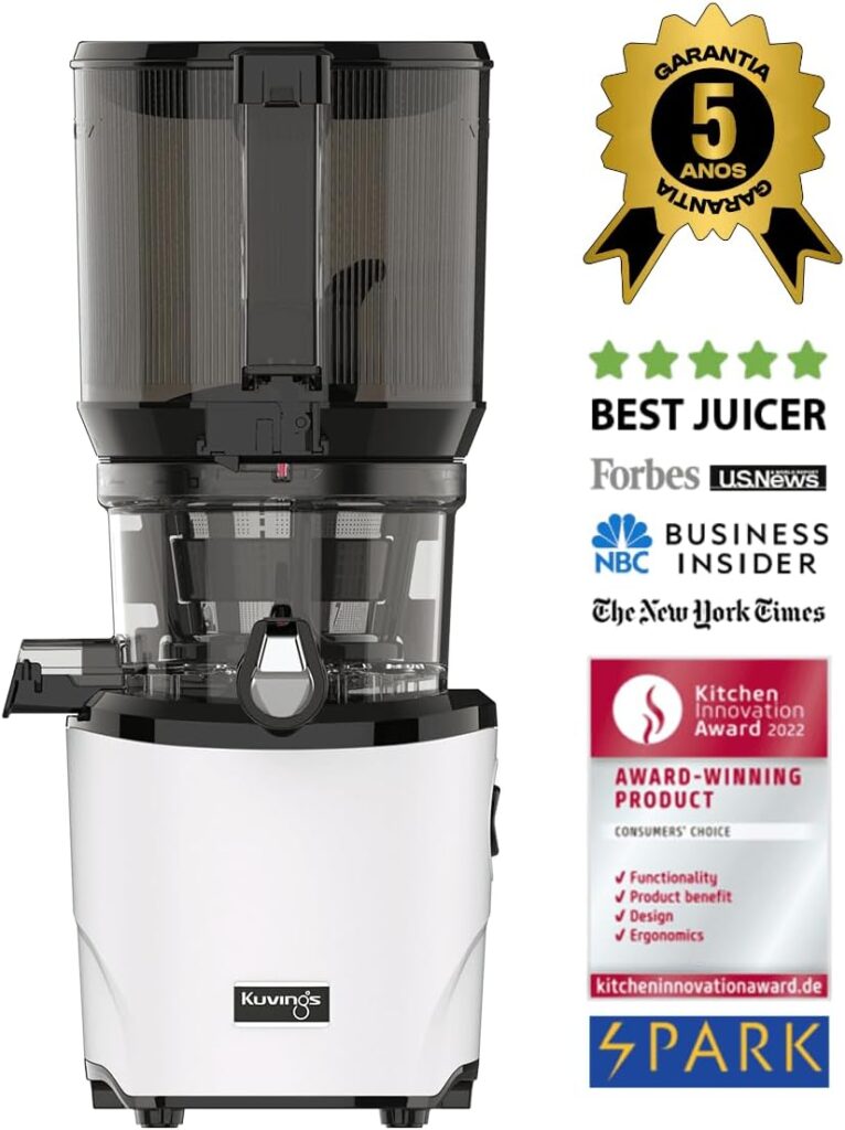Extrator De Suco Prensado a Frio Kuvings: O Segredo Para Sucos Naturais Mais Saudáveis